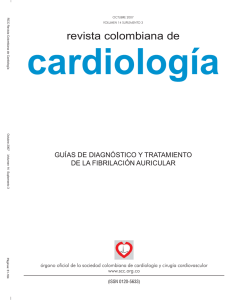 fibrilacion auricular - Sociedad Colombiana de Cardiología y