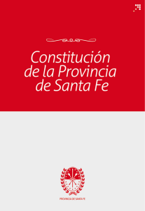 Constitución - Gobierno de Santa Fe