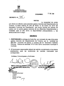 La necesidad de contar con dinero en efectivo para solventar gastos