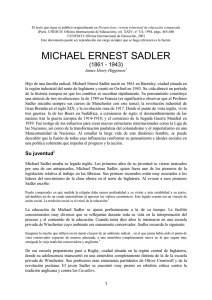 Michael Ernest Sadler - International Bureau of Education