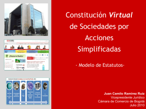 Diapositiva 1 - Cámara de Comercio de Bogotá