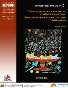 Treinta años de democracia en América latina: Procesos de