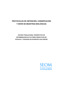protocolos de obtención, conservación y envío de muestras biológicas