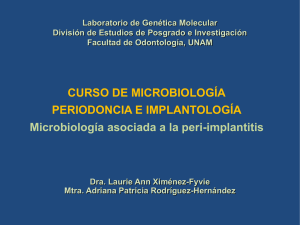 Presentación de PowerPoint - Laboratorio de Genética Molecular