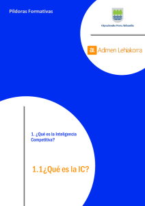 1.1¿Qué es la IC? - Adimen Lehiakorra