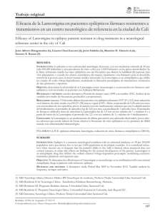 Eficacia de la Lamotrigina en pacientes