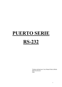 PUERTO SERIE RS-232