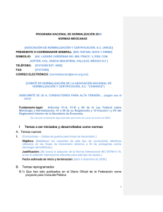 Formato NMX 31032010 - Secretaría de Economía