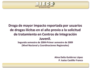 Tendencias Mayor Impacto - Centros Integración Juvenil, AC