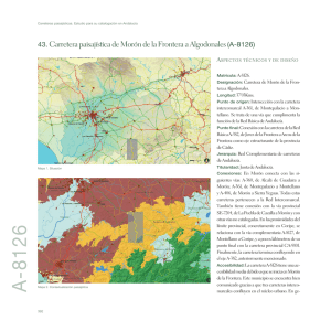 Morón de la Frontera a Algodonales A