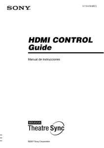 HDMI CONTROL Guide