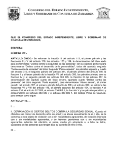 Decreto 107-12 - Congreso del Estado de Coahuila