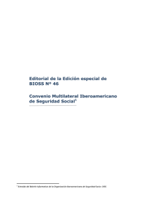 Convenio Multilateral Iberoamericano de Seguridad Social