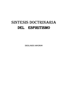 Sintesis Doctrinaria de Espiritismo