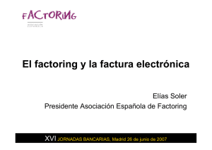 Asociación Española de Factoring.