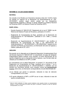 informe n.° 131 -2013