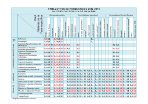 PARÁMETROS 1213(nuevo) - Universidad Pública de Navarra