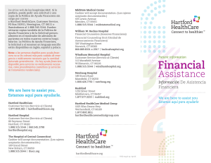 Financial - Hartford - Hartford HealthCare