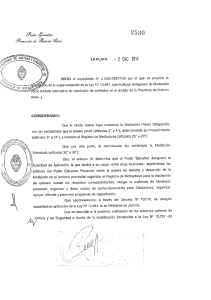 Decreto Reglamentario 2530/2010