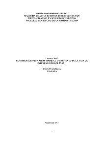 UMG.12.Efectos del alza de la tasa de interés líder