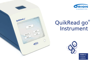 QuikRead go® Instrument