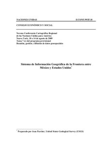 Sistema de Informaci&oacute;n Geogr&aacute;fica de la Frontera entre M&eacute;xico y