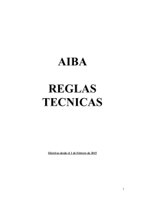 AIBA REGLAS TECNICAS