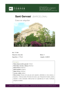 Sant Gervasi (BARCELONA)