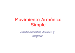 Movimiento armónico simple