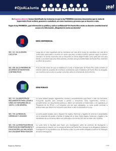 ¿Qué información será pública o confidencial