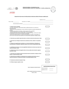 SCT-02-003-F Requisitos para inicio de operaciones de servicios