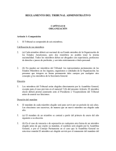 Capítulo II – Organización