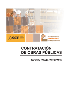 contratación de obras públicas