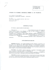 Sentencia Preferentes vs. Bankia 21-07-14