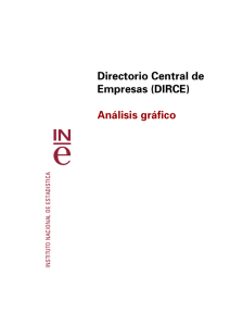 Directorio Central de Empresas (DIRCE) Análisis gráfico