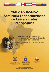 Seminario Latinoamericano de Universidades Pedagógicas