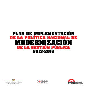 MODERNIZACIÓN