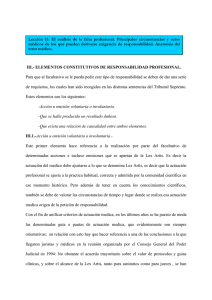 III.- ELEMENTOS CONSTITUTIVOS DE RESPONSABILIDAD