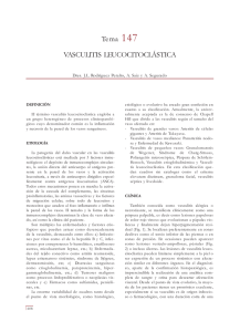 Tema 147 VASCULITIS LEUCOCITOCLÁSTICA