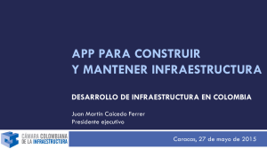 APP PARA CONSTRUIR Y MANTENER INFRAESTRUCTURA