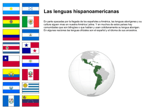 Las lenguas hispanoamericanas