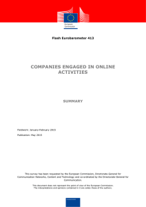 companies engaged in online activities