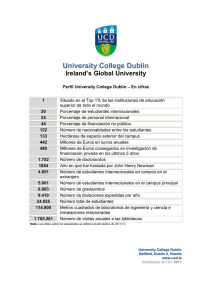 University College Dublin Ireland`s Global University