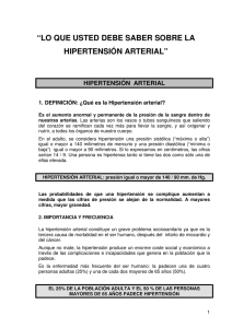 lo que usted debe saber sobre la hipertensión arterial