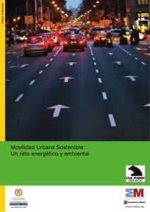 Movilidad Urbana Sostenible: Un reto energético y ambiental