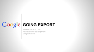 Export - Analytics Deck SPb