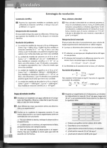 La notación científica II Expresa las siguientes medidas en unidades