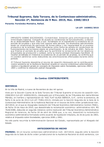 Tribunal Supremo, Sala Tercera, de lo Contencioso