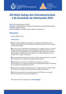 XXI Noite Galega das Telecomunicacións e da Sociedade da