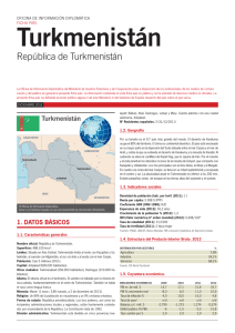 Turkmenistán - Ministerio de Asuntos Exteriores y de Cooperación